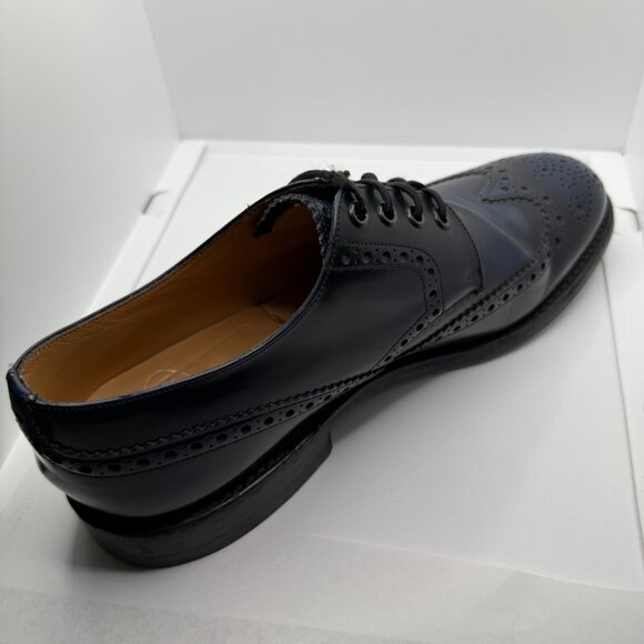 CHURCH\'S Ramsden 9 M US Blue English Full Oxford Brogue Shoes, Goodyear Welted main image 5